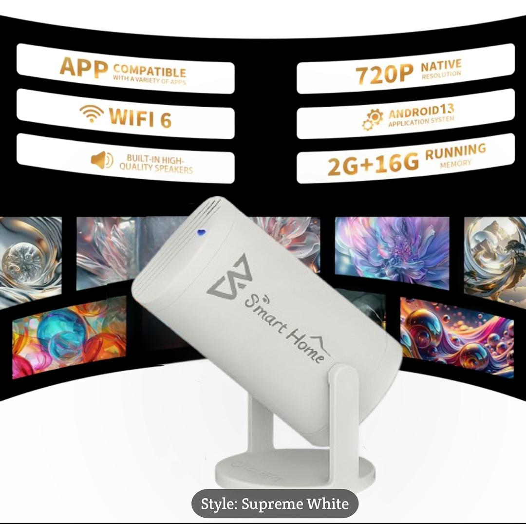 BSmart Home 4K Projector wireless connectivity demonstration